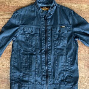 Superdry Vintage Coated Denim Racer Jacket